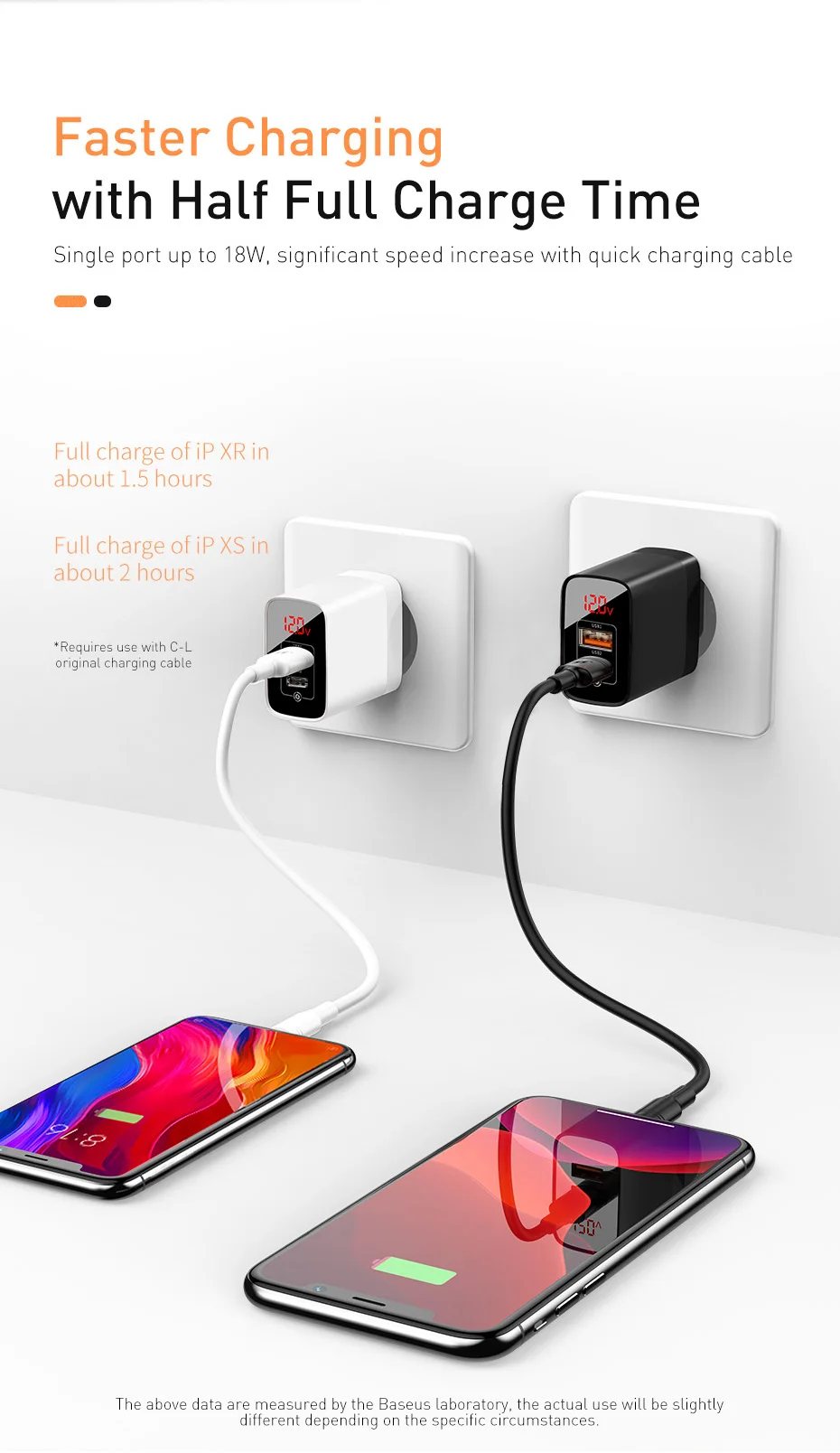 Baseus Quick Charge 3,0 USB зарядное устройство для iPhone 11 Pro Max Xs samsung мобильный телефон 18 Вт PD3.0 PD QC3.0 QC usb type C быстрое зарядное устройство