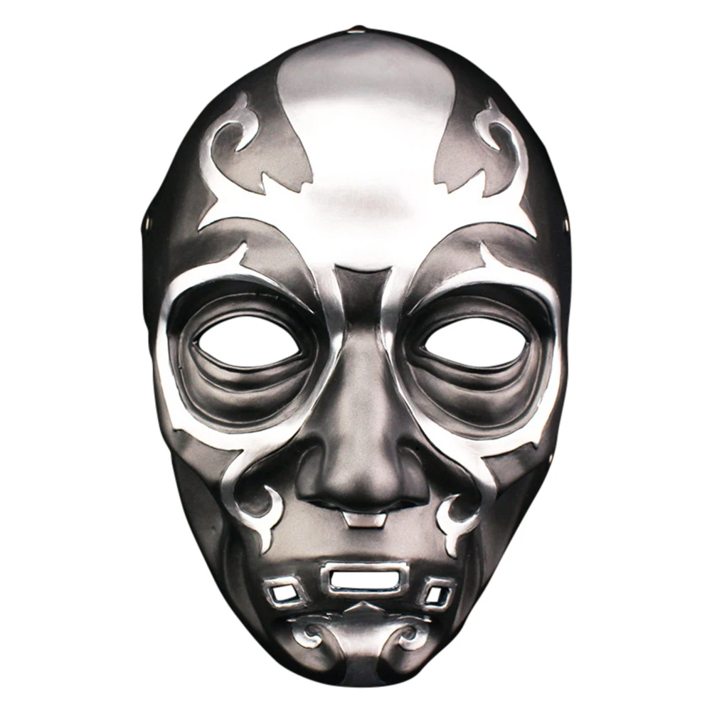 Máscara de Death Eater para Halloween, Cosplay de Horror Malfoy Lucius,  máscara para fiesta, accesorios de resina, casco|Accesorios de disfraces| -  AliExpress