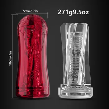 Silicone Male Masturbators Anal Pocket Pussy Masturbation for Men Real Fake Vagina Glans blowjob Machine Sex Toys Adult Products 6