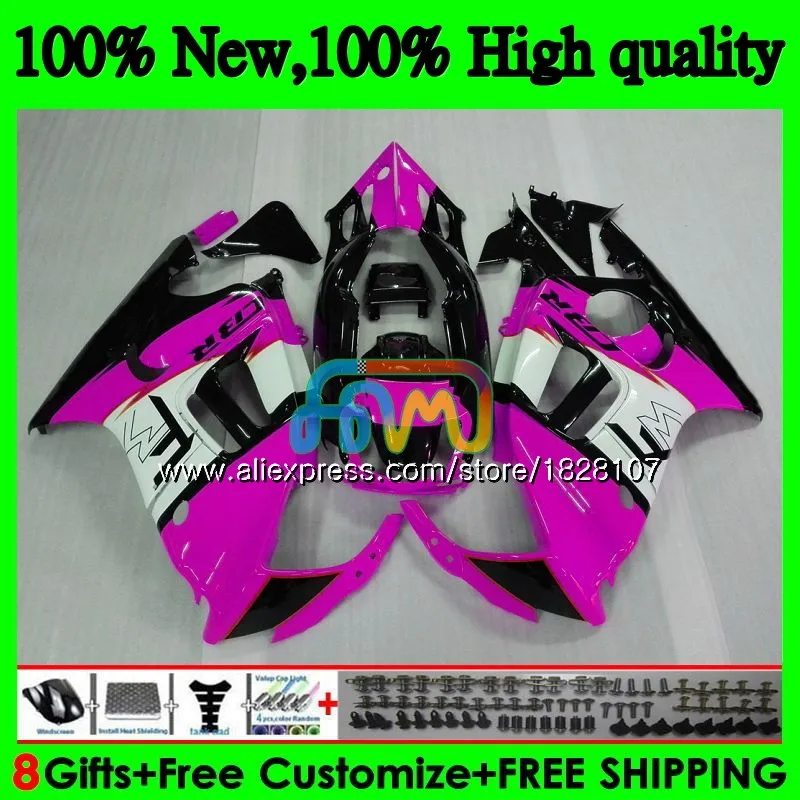 No. 1 CBR600F3 комплект для HONDA CBR 600F3 600 FS F3 95 96 1997 1998 3BS. 158 розовый черный CBR600FS CBR600 F3 1995 1996 97 98 обтекатель бака - Цвет: No. 1