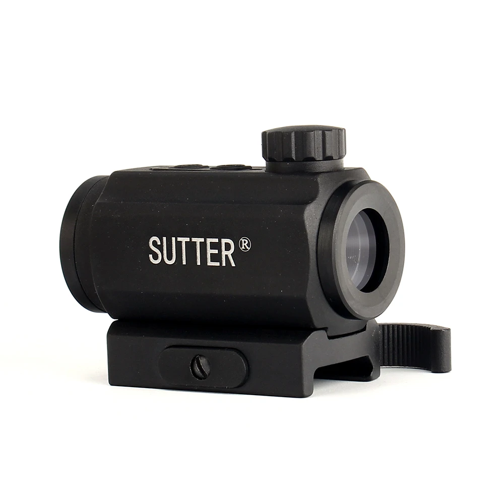 SUTTER Low Power Tactical Hunting 1X21 Spec Reflex 5 MOA Red Dot Sight Scope With Quick Release Weaver Picatinny Mount  (6)