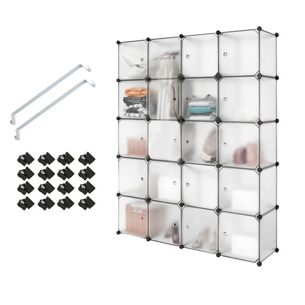 Multipurpose Plastic Wardrobe Cabinet Portable Clothing Storage Cabine Organizer Dustproof Cloth Closet Home Furniture C05 Multipurpose Plastic Wardrobe Cabinet Portable Clothing Storage Cabine Organizer Dustproof Cloth Closet Home Furniture C05