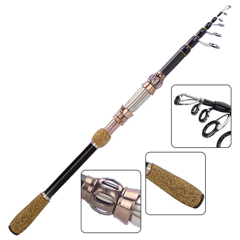 Fishing Rod 10 Section Super Short Fishing Rod Short Section Carbon