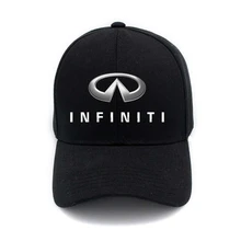 Мужская женская простая Кепка для бейсбола твердая цветная Infiniti гоночный автомобиль логотип унисекс шляпа с изогнутым козырьком хип-хоп Регулируемая остроконечная шляпа