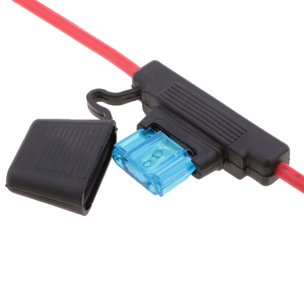 1 Set Auto Car Van 18 Gauge InLine Fuse Box Holder and 60AMP MAXI Blade Fuse
