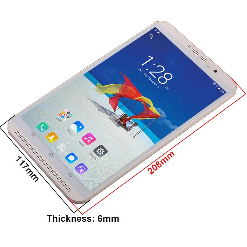 2020 new 8 inch 4G phone call tablet pc Octa Core Android 9.0 6GB RAM 64GB ROM Dual SIM 8.0MP Wifi Bluetooth Smart tablets phone