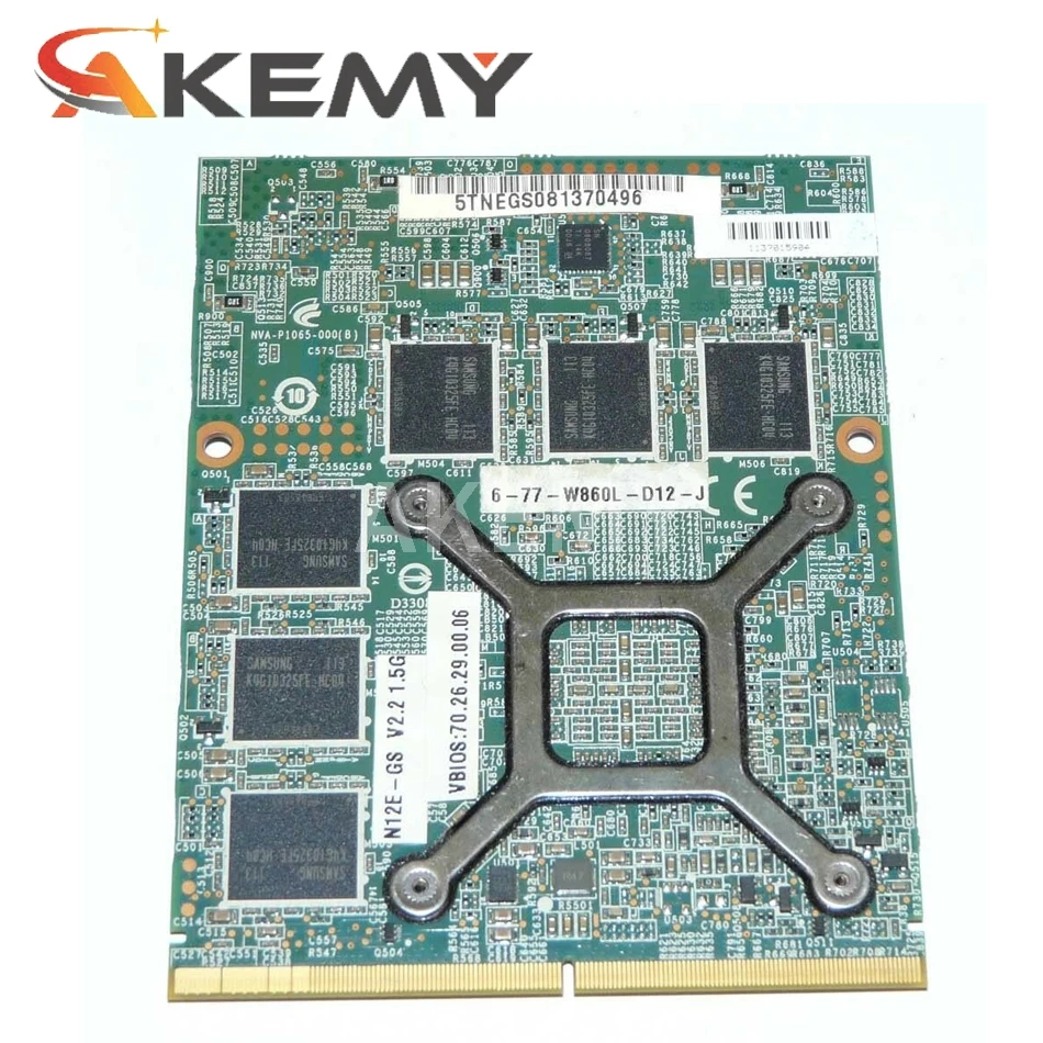 ERILLES Original GTX560M Video Card with X-Bracket
