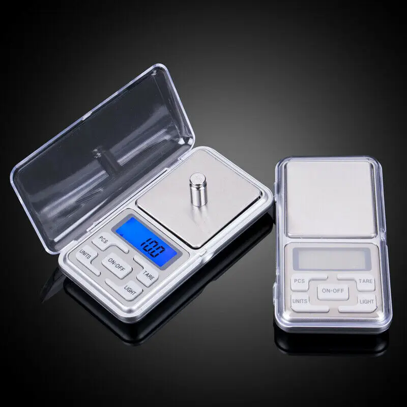 

200g/300g/500g x 0.01g /0.1g/Mini Electronic Scales Pocket Digital Scale for Gold Sterling Silver Jewelry Balance Gram