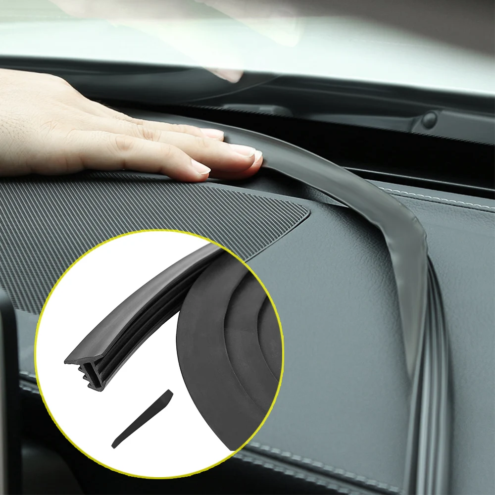 Car Dashboard Sealing Strip Sealant Panel Auto Windshield Rubber Seal