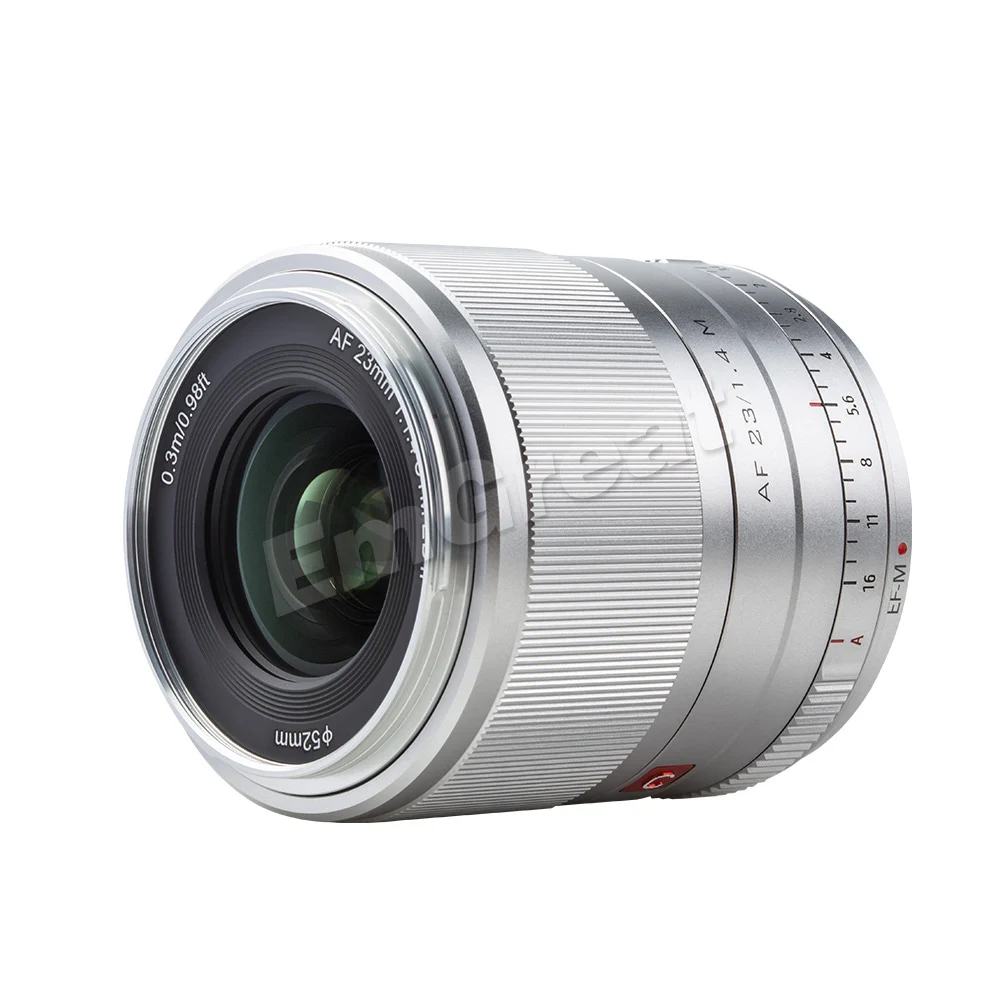 US $299.00 Viltrox 23mm F14 Auto Focus Prime Lens APSC For Canon EOS MMount Mirrorless Camera Canon EOS M Cameras M5 M6 Mark II M200 M50