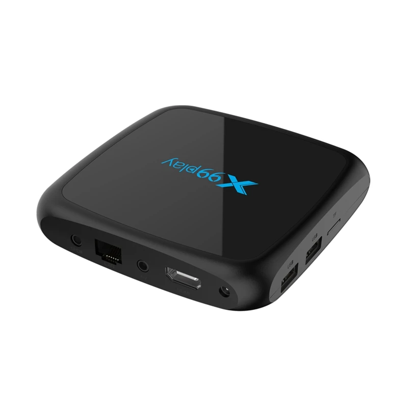 RISE-X99Play Smart Tv Box Android 9.0 4Gb 32Gb Rk3318 1080P 4K Wifi Google Play Netflix Set Top Box Media Player