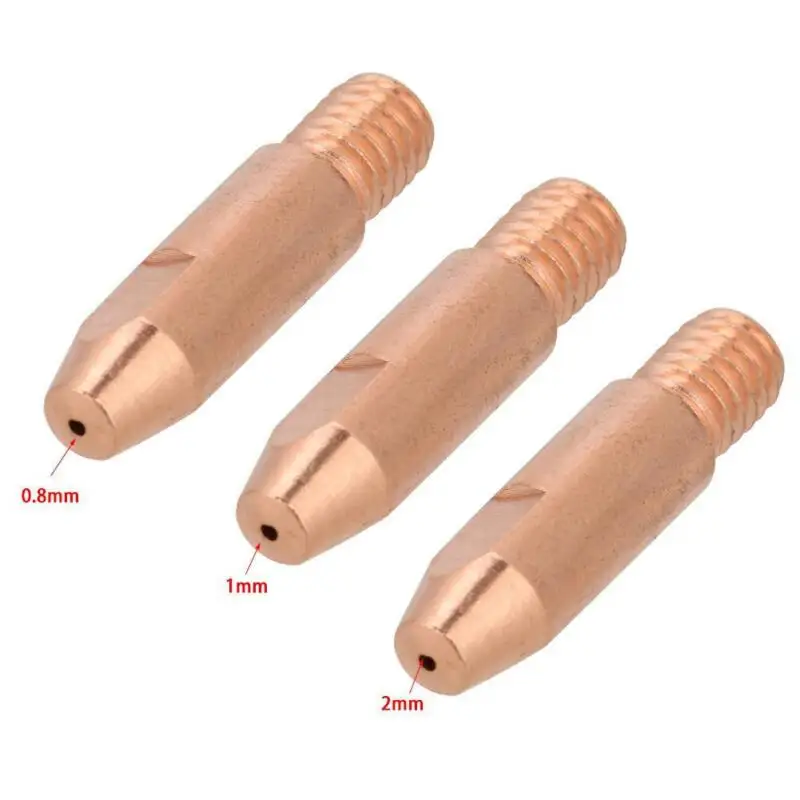 20pcs Red Copper Contact Tips Set Kit Parts For Binzel 24KD MIG Welding Torch