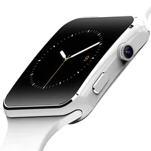 Новые X6 Смарт-часы с поддержкой sim-карты TF h камера умные часы Bluetooth циферблат/с камерой сенсорный экран для iPhone Xiaomi Android IOS