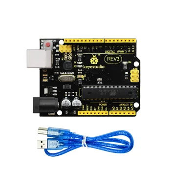 

Keyestudio REV3 ATmega328P Development Board +USB Cable For Arduino UNOR3