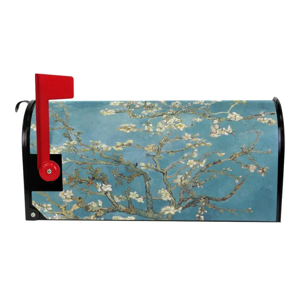 Чехол для почтового ящика Van Gogh Bloom с УФ защитой магнитный стандартный размер