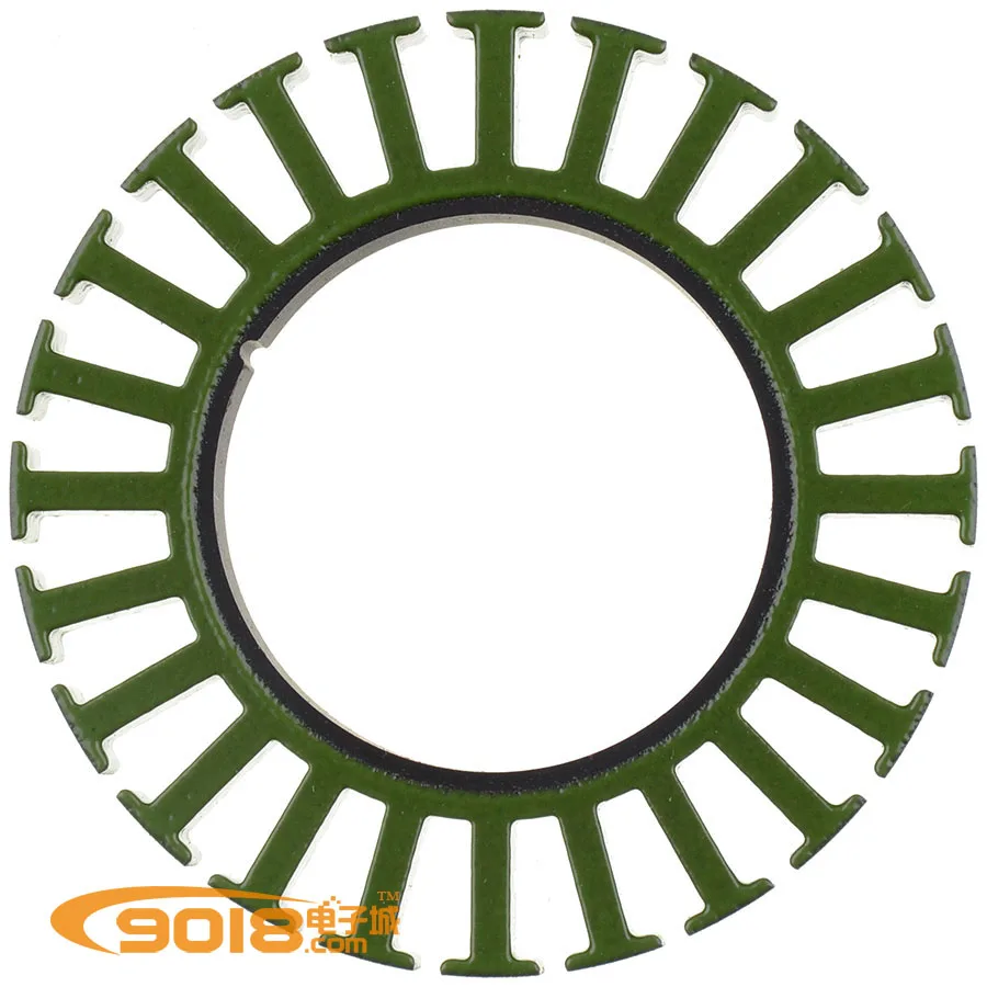

6110 brushless DC motor generator disk silicon steel sheet of the stator core 61.5 * 10mm 24N28P