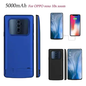 

Newest High Quality 5000mAh External Backup Power Bank Battery Charger Case For OPPO reno 10x zoom Battery Case