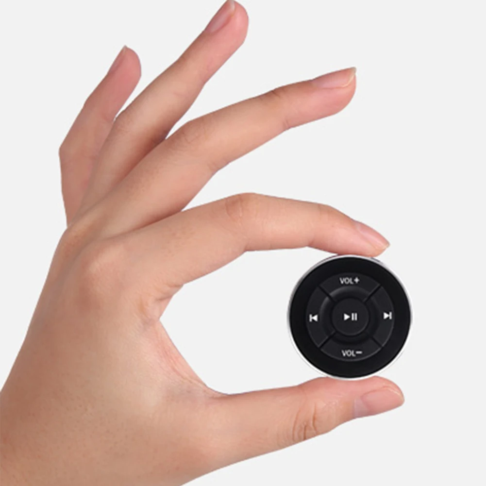 Медиа кнопка ручка крепление Bluetooth легкий беспроводной мотоцикл Легко управляемый пульт дистанционного управления автомобильный руль чувствительный