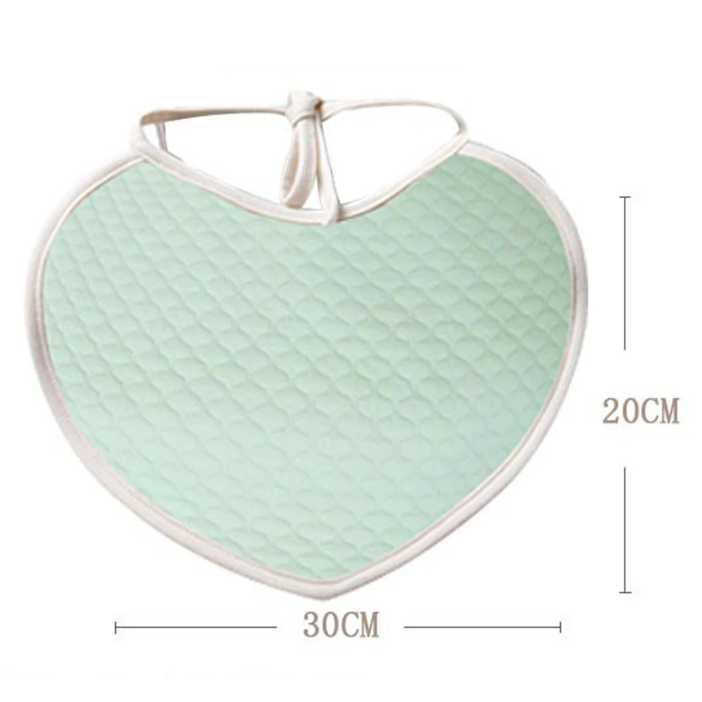 Drool Absorbing Bibs Cotton Meal Eating Bib for Kids Adults Patients Elderly