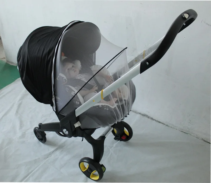 Baby Stroller Accessories Mosquito Net Sun Visor Cover For Doona Baby Car Seat Stroller and Foofoo Stroller
