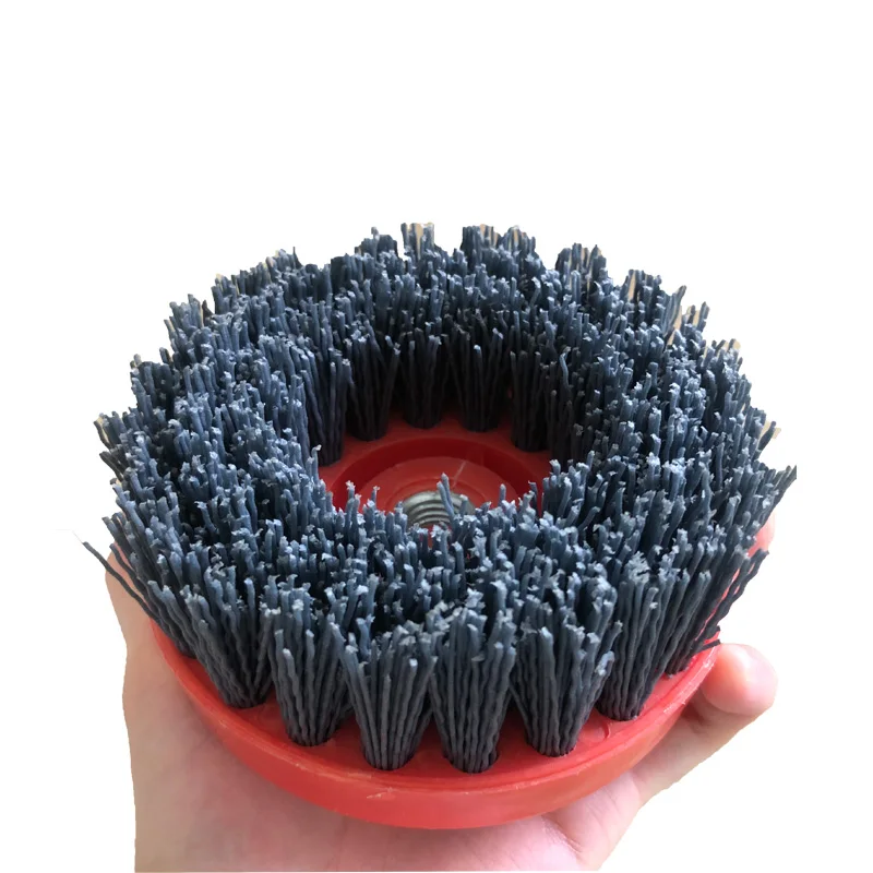 Spazzola Abrasiva Per Smerigliatrice - Diametro 140mm, Filettatura M14, Per Legno E Metallo - Qualit&agrave; Professionale