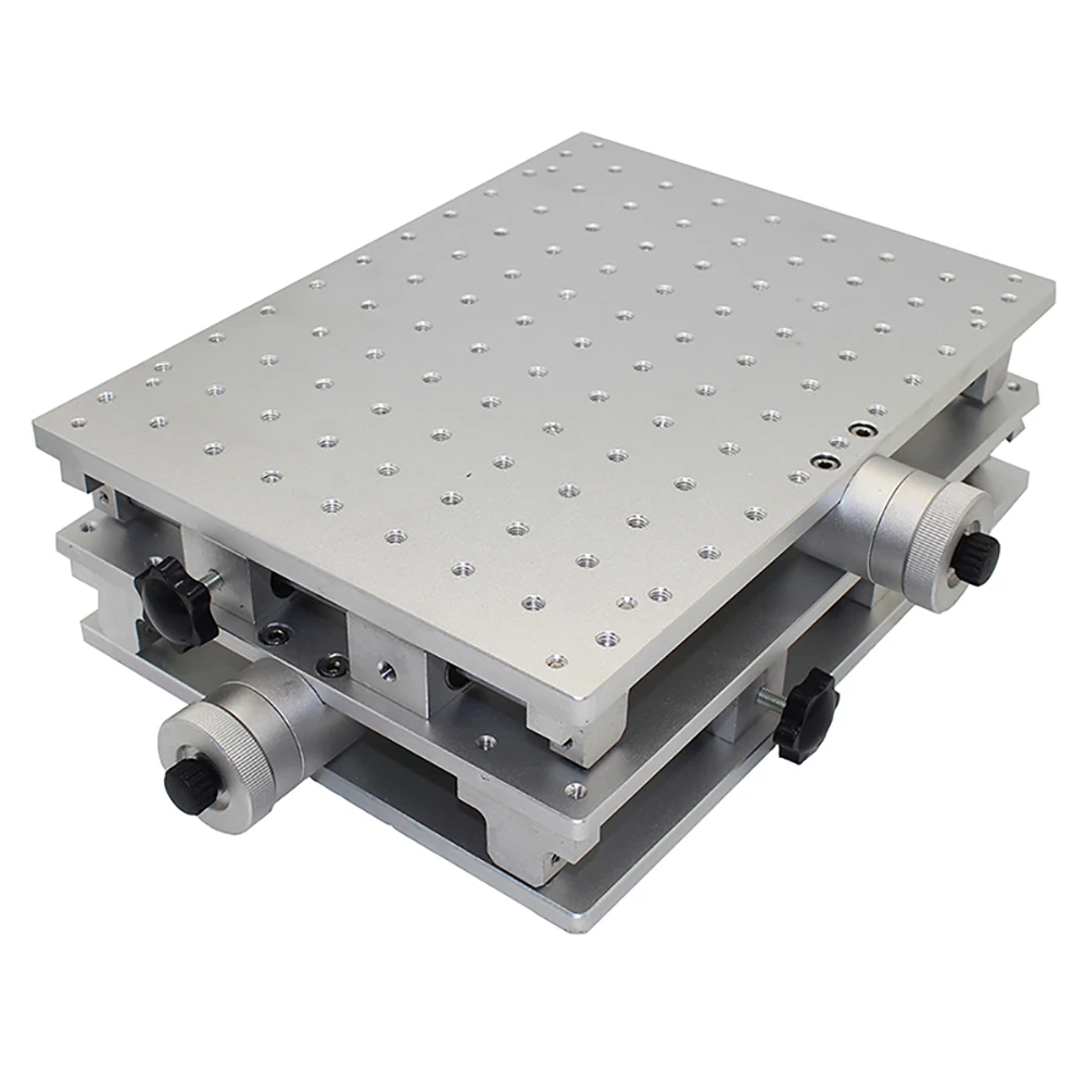 2-Axis Moving Table Portable Cabinet Case XY Table for Laser Marking Engraving