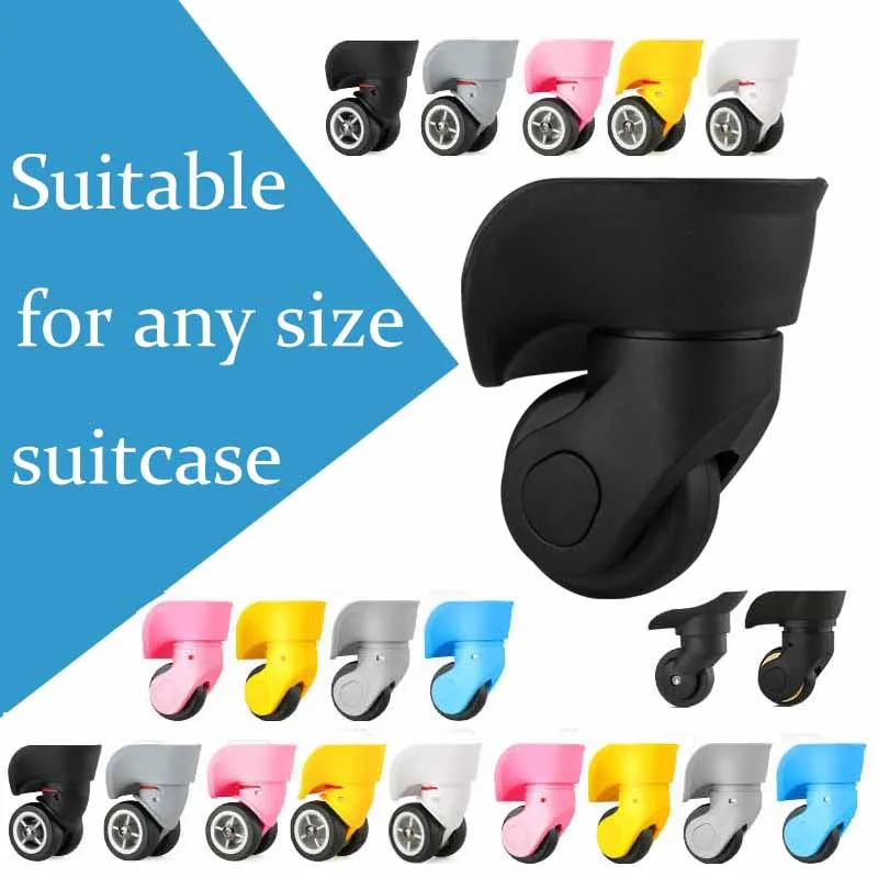 Replacement Luggage Wheels Repair 14-30inch Luggage Accessories Casters Spinner Wheels Replacement Wheels for Suitcases  Casters