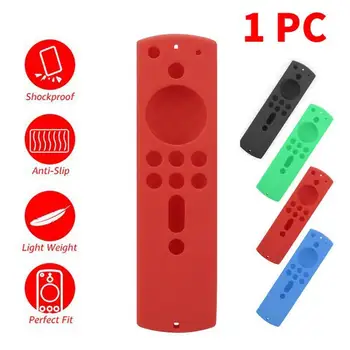 

1PC Remote Control Cover Protective Case Silicone Shockproof Stick 4K Durable Slip Anti For Fire Accessories