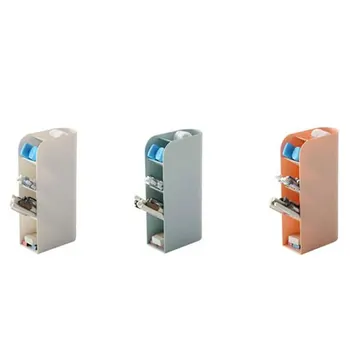 

3 Pcs Multifunction Desk Organizer,Pen Holder Box with 4 Compartments for Office, Home Supplies, Stationery Storage