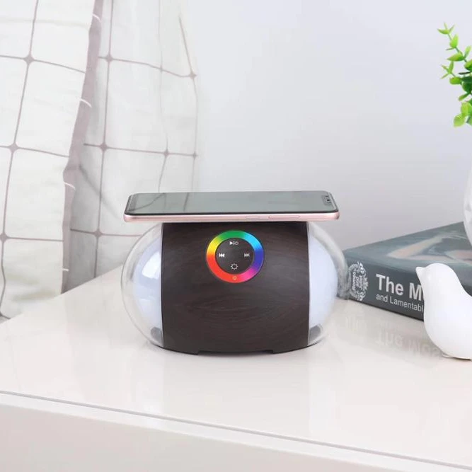 

EHUNT LED lamp+bt speaker T1+wireless charger