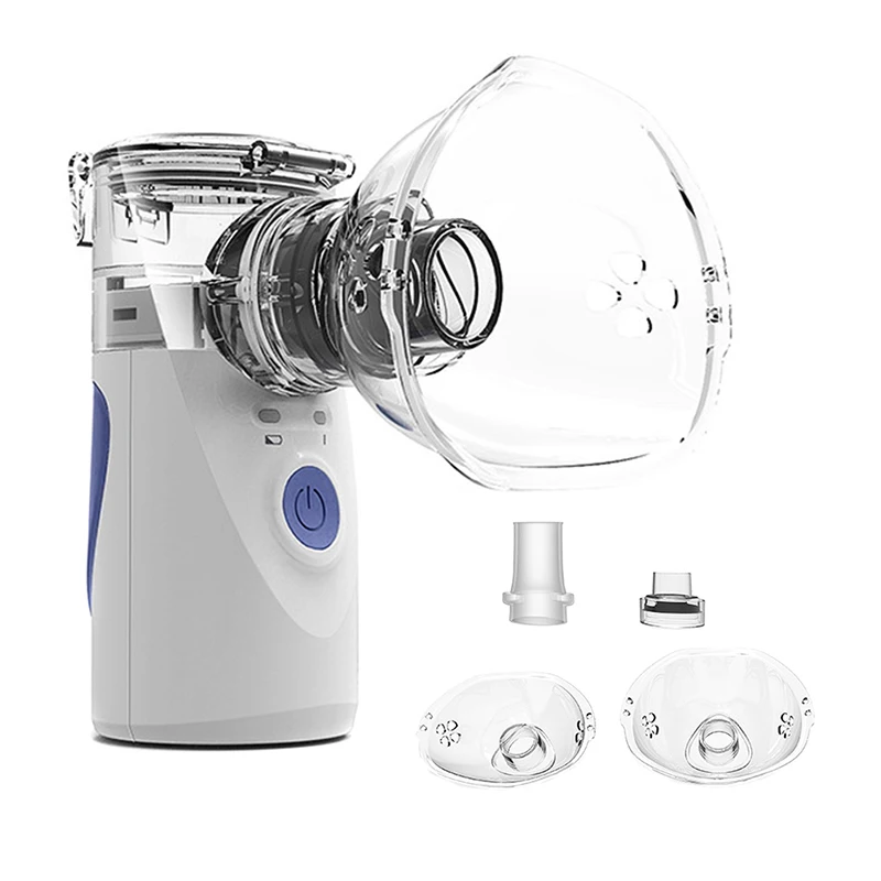 

Newest Handheld Mist Nebulizer Vaporizer Portable Ultra-silent Ultrasonic Inhaler for Kids Home Use Promotion