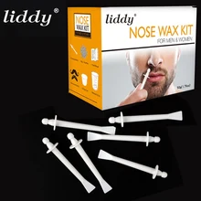 Портативный безболезненный набор для удаления волос в носу для мужчин и женщин, восковой набор для удаления волос в носу без бумаги, восковой набор для удаления волос в носу