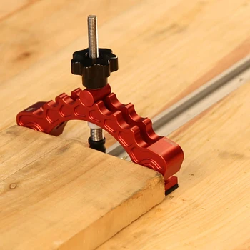 

Hot Pure Aluminum Alloy Adjustable Press Plate Sliding Chute Holder Woodworking Tools