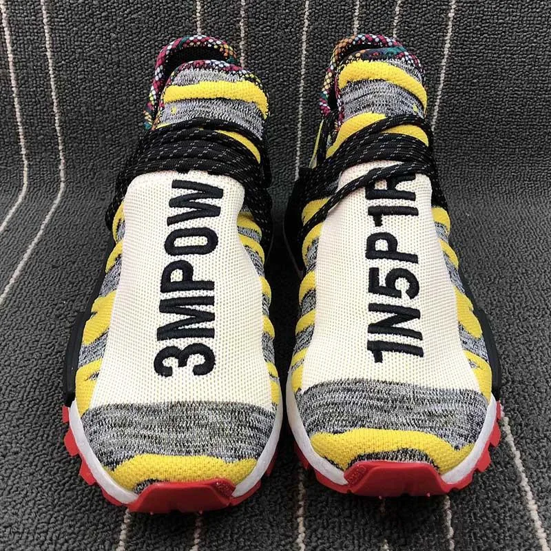 Лидер продаж PW HU Holi MC мужские беговые кроссовки Pharrell Williams модные спортивные
