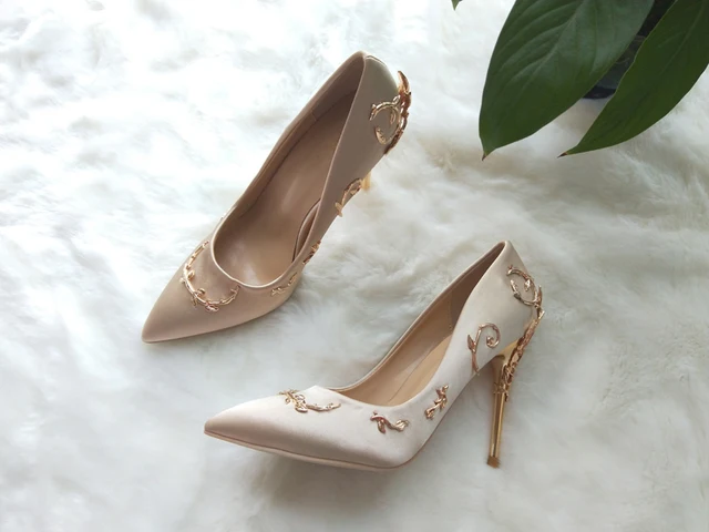 Buy Beige Heeled Shoes for Women by Bata Online | Ajio.com