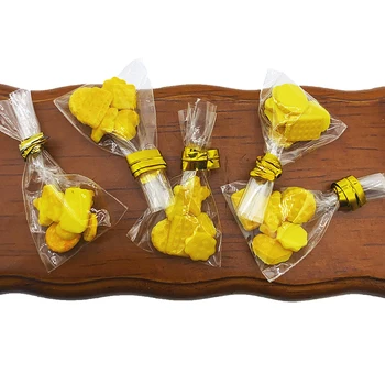 

2Set X 1/12 Dollhouse Miniature Dessert Butter Cookies Biscuits Simulation Food