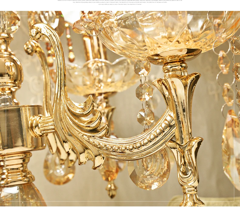 Modern 5 Arm Lampshade Table Lamps Room Decor Crystal Table Lamp for Bedroom Bedside Lamp Desk Lamp Home Decor Lighting Fixtures