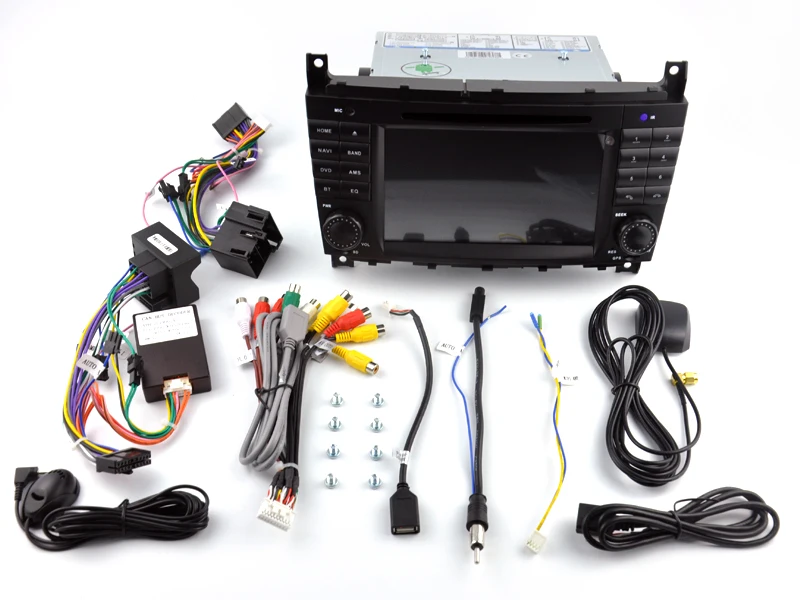 Excellent AVGOTOP Android 9  Car Multimedia for MERCEDES-BENZ C CLASS W203 G-Class W467 2G 16G MP3 MP4 Bluetooth GPS Vehicle Multimedia 5