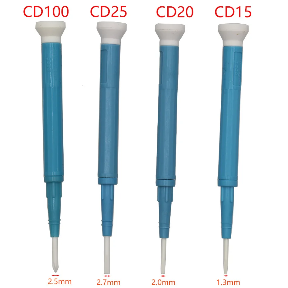 Ceramic Screwdriver Anti-Static Ceramic Screwdriver Non-Conductive No-Magnetic Soldering Station Calibration Without Induction Adjust Frequency