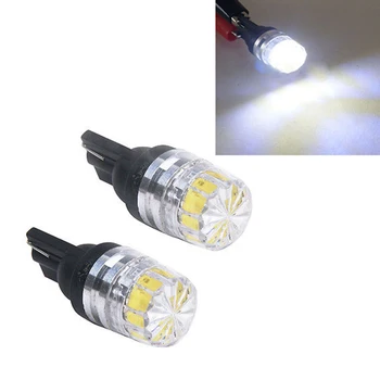 

2pcs T10 high Power LED Width Light License Plate Light Drill Light-Wafer Light Door V2D9