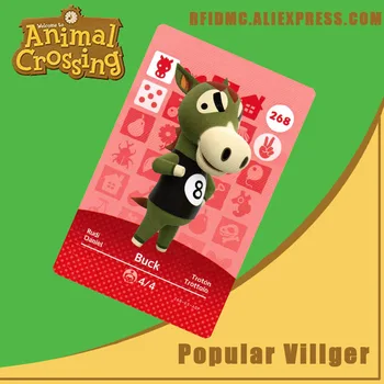 

268 Buck Animal Crossing Card Amiibo for New Horizons