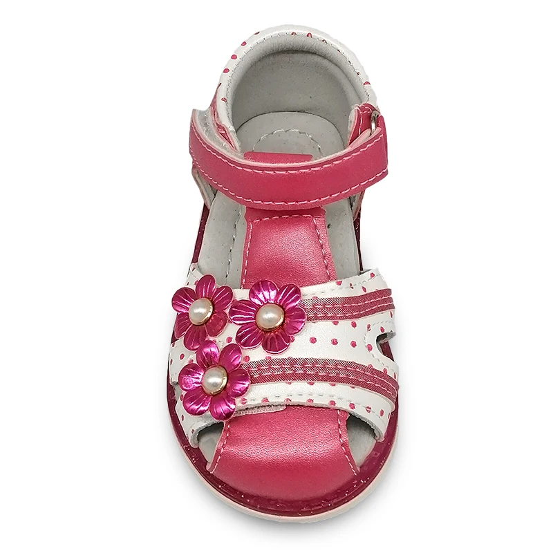 NEW PU Leather Orthopedic Girl Sandals antiskid Children Shoes+inner 13-16cm, Kids Shoes