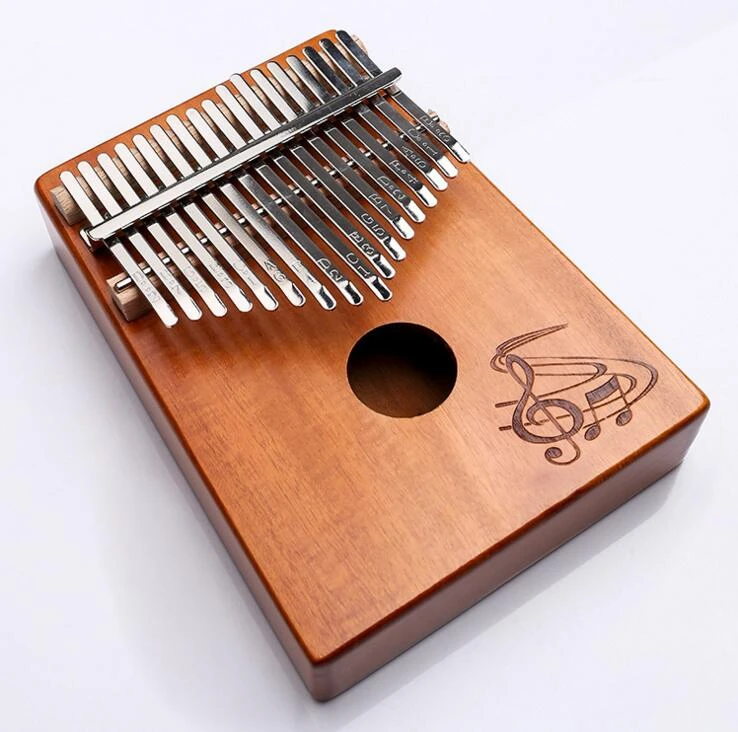 Kalimba 17 key Heldere kleur stijlvolle toetsenbord Kalimba fla piano midi клавиатура mahonie инструмент - Цвет: 01