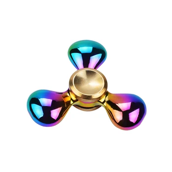 

Drop Shape Alloy Round Tri-Fidget Alloy Anchor Shape Hand Spinner Rainbow Fidget Spinner Metal Hand Spinner For Kids