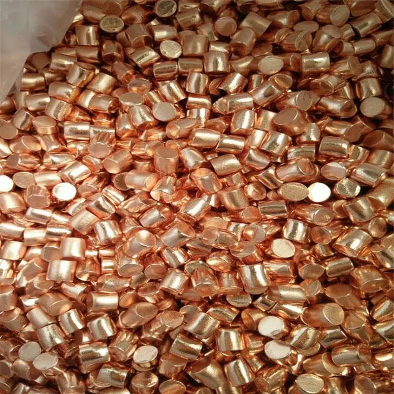 

High Purity Copper grain Metal Elementary Copper Particles Electrolytic Copper Blocks Product Available