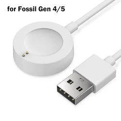 Universal Smartwatch Charger Dock with 1M USB Charging Cable (WHITE)