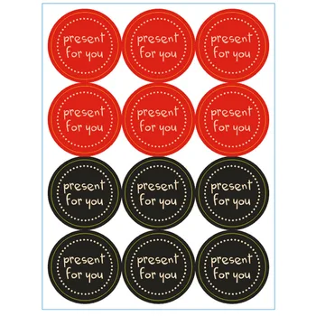

72pcs present for you Stickers scrapbooking package seal labels thank you sticker customized labels sticker decoration present