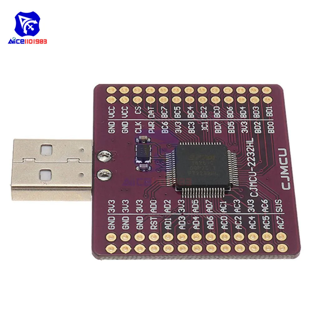 CJMCU 2232HL USB к UART FIFO SPI I2C JTAG RS232 Module FT2232HL|Интегральные схемы| |