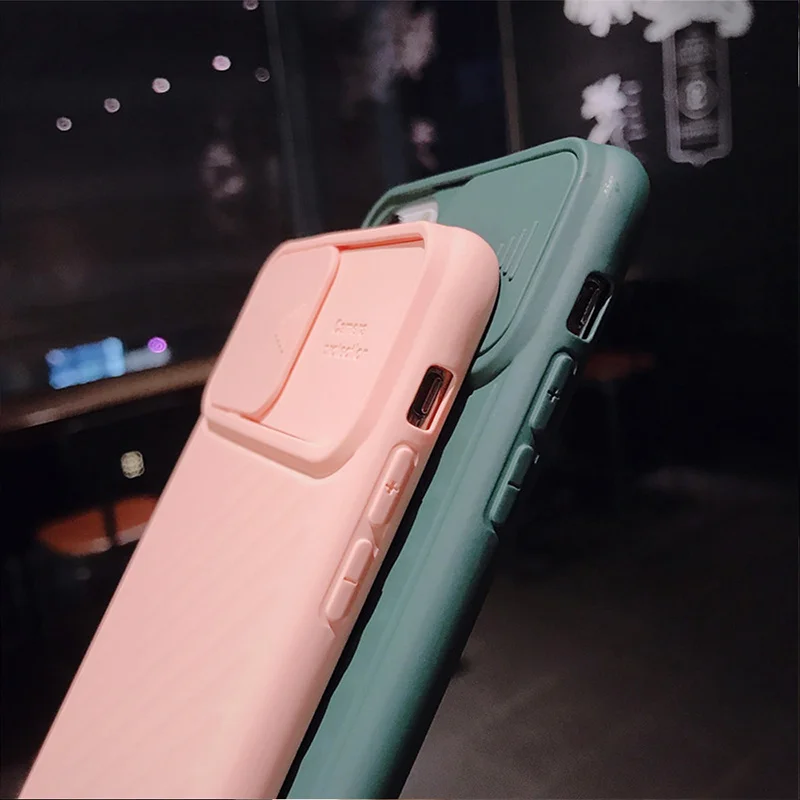 Для iPhone 11 Pro X XR XS Max 7 8 Plus чехол Защита камеры противоударный для телефона сплошной