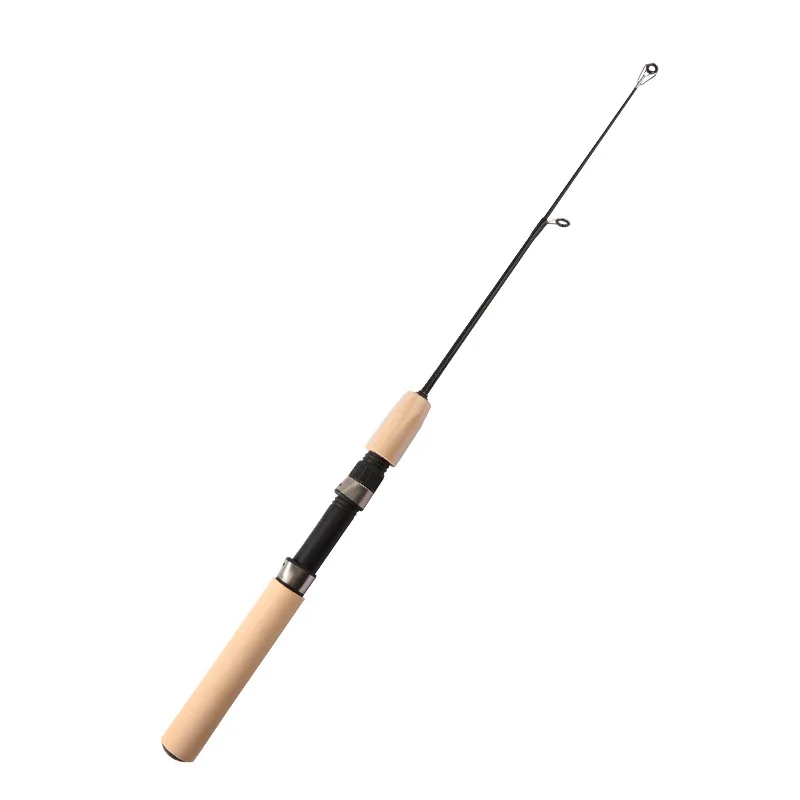 Telescopic Mini Ice Fishing Rod Fish Reels Tackle Rods Pole 55/65/75cm New 